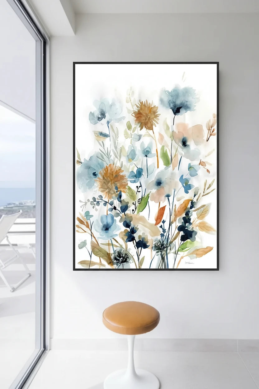 Elegant Floral Canvas Print Collection