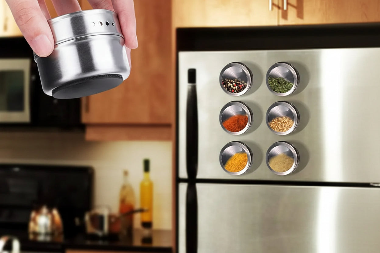 Magnetic Spice Jar Set