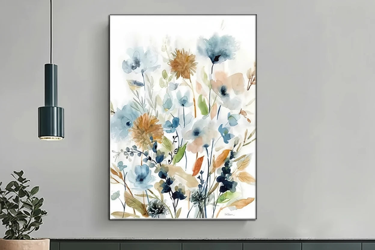 Elegant Floral Canvas Print Collection