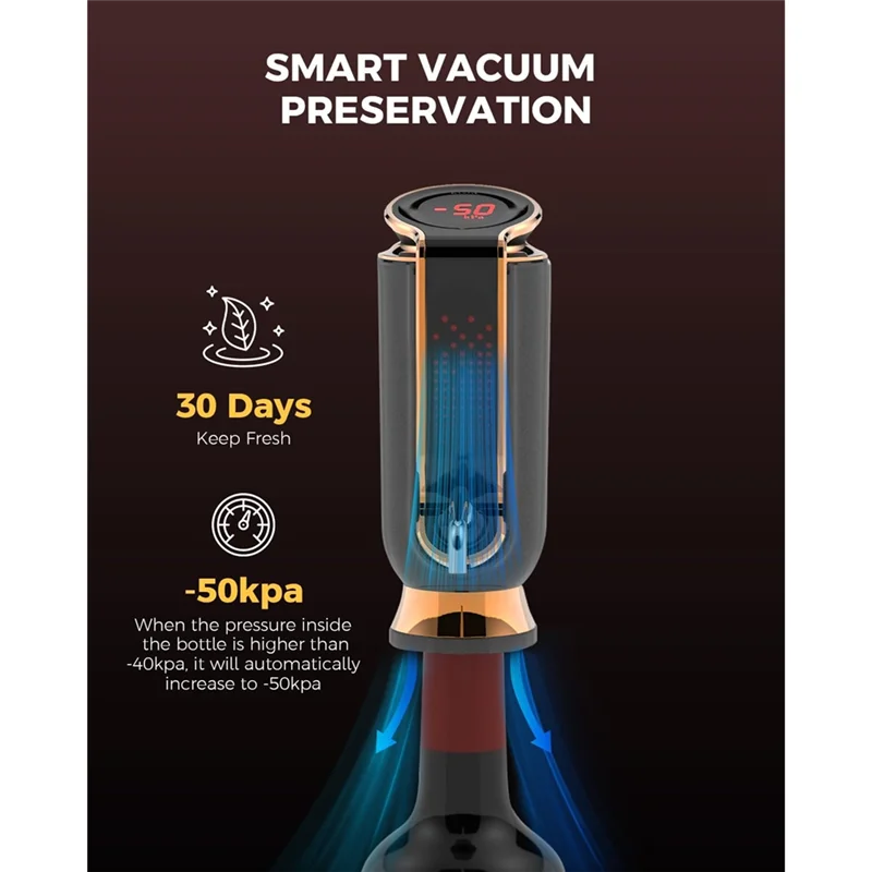 Luxurious Electric Wine Aerator