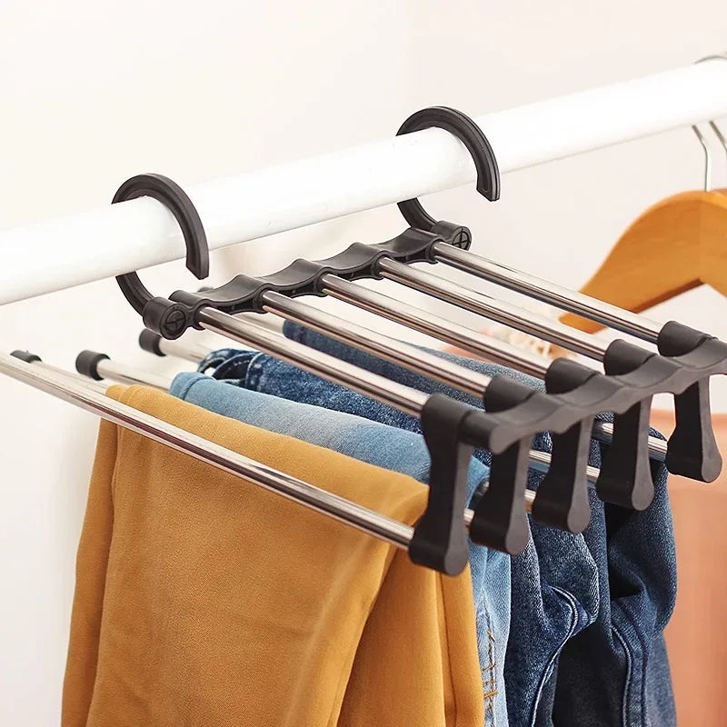 5 In 1 Magic Trouser Rack Hangers