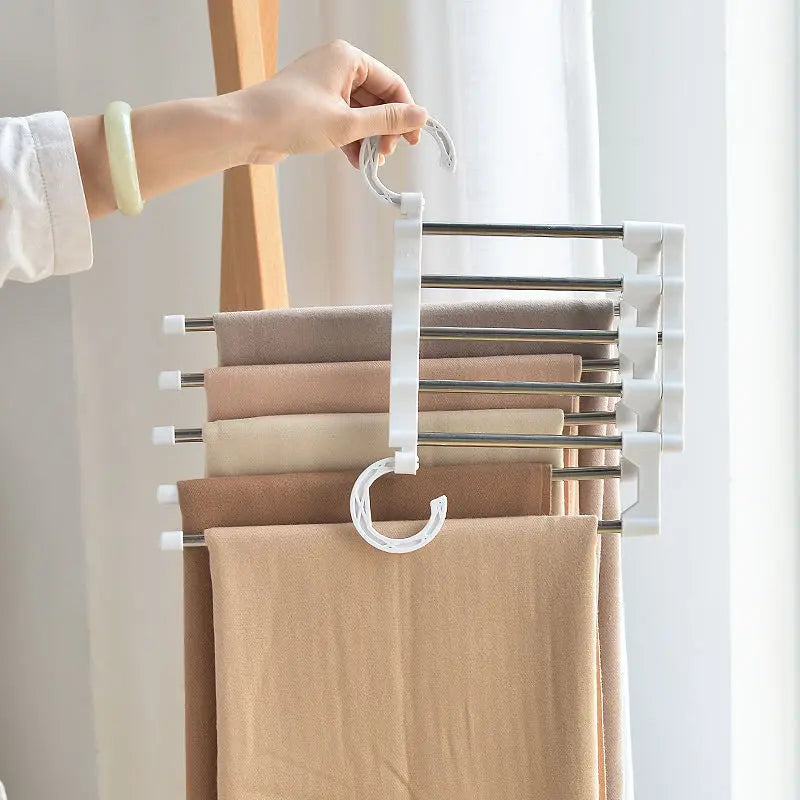 5 In 1 Magic Trouser Rack Hangers