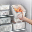 Food Grade Storage Box Fridge Organizer Fresh Vegetable