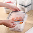 Food Grade Storage Box Fridge Organizer Fresh Vegetable
