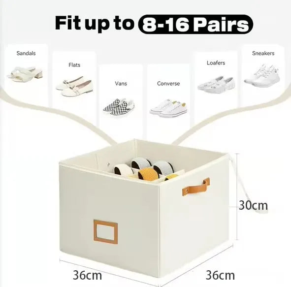 Foldable Shoe Storage Box