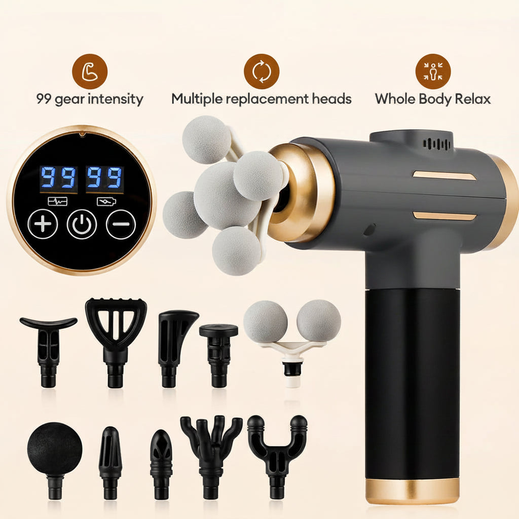 FlexPro 11‑in‑1 Massage Gun