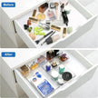 Clear Drawer Organizer Tray Set