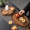 Wooden Decorative Serving Tray for Coffee