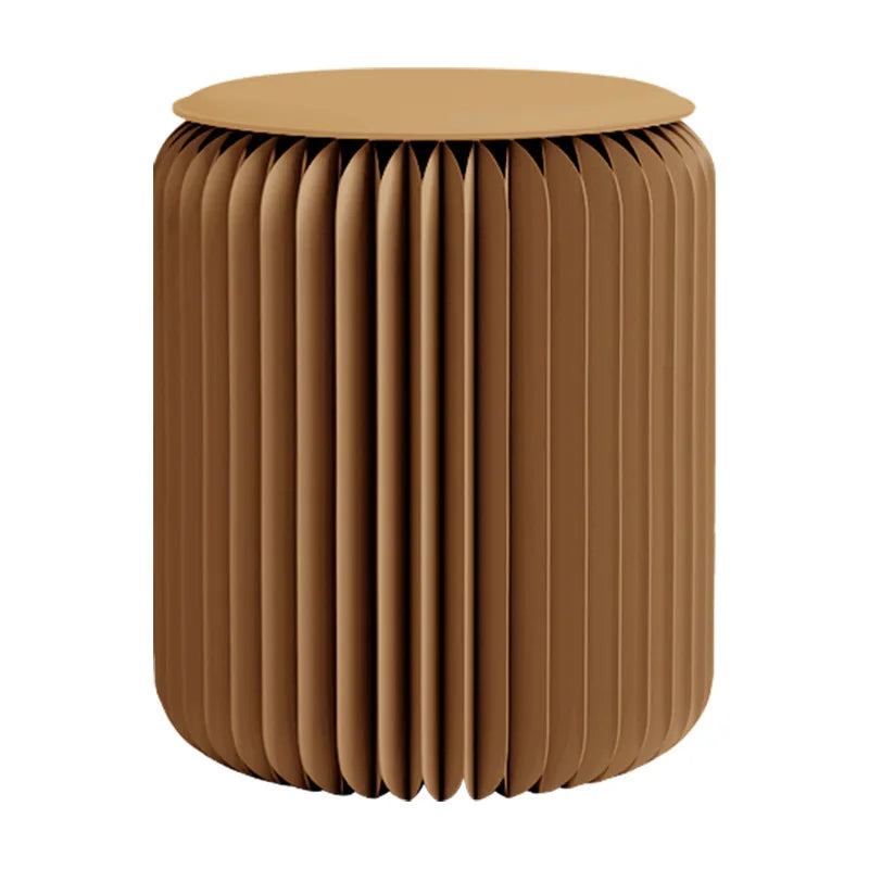 Light Luxury Folding Paper Stool for Home