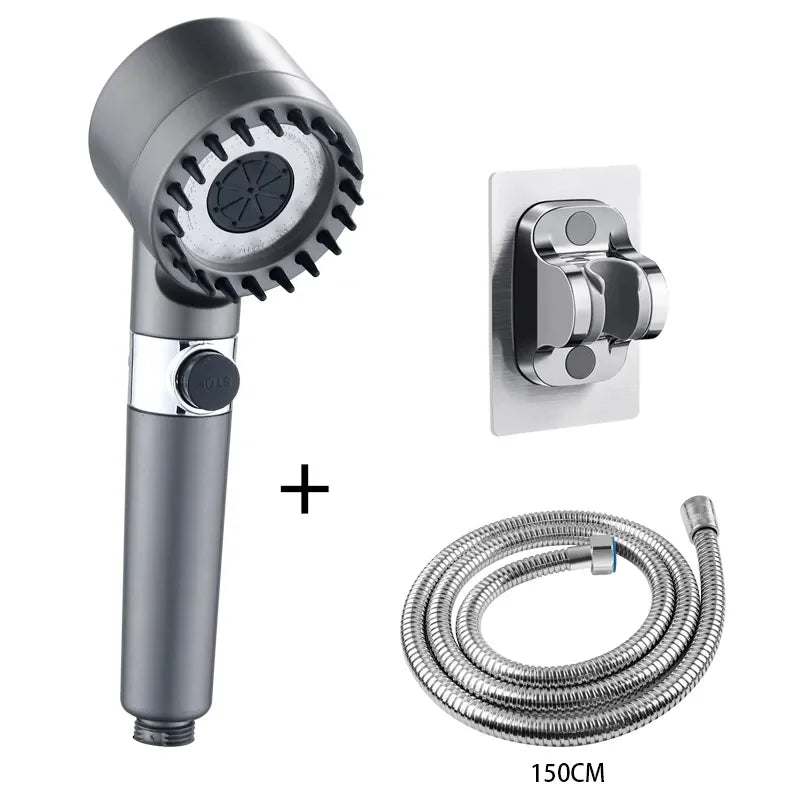 3-Mode High Pressure Shower Head