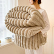 Popular thickened plush nap blanket