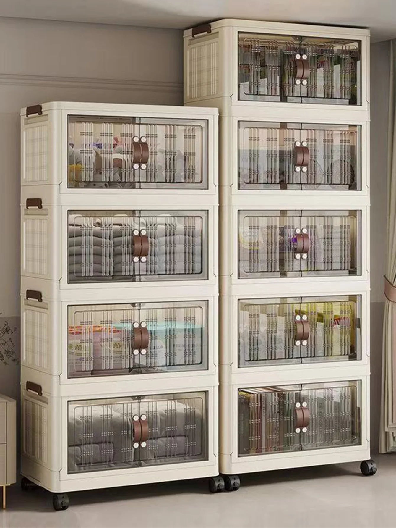 Large Capacity Multifunction Folding Storage Cabinet
