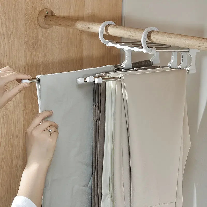 5 In 1 Magic Trouser Rack Hangers