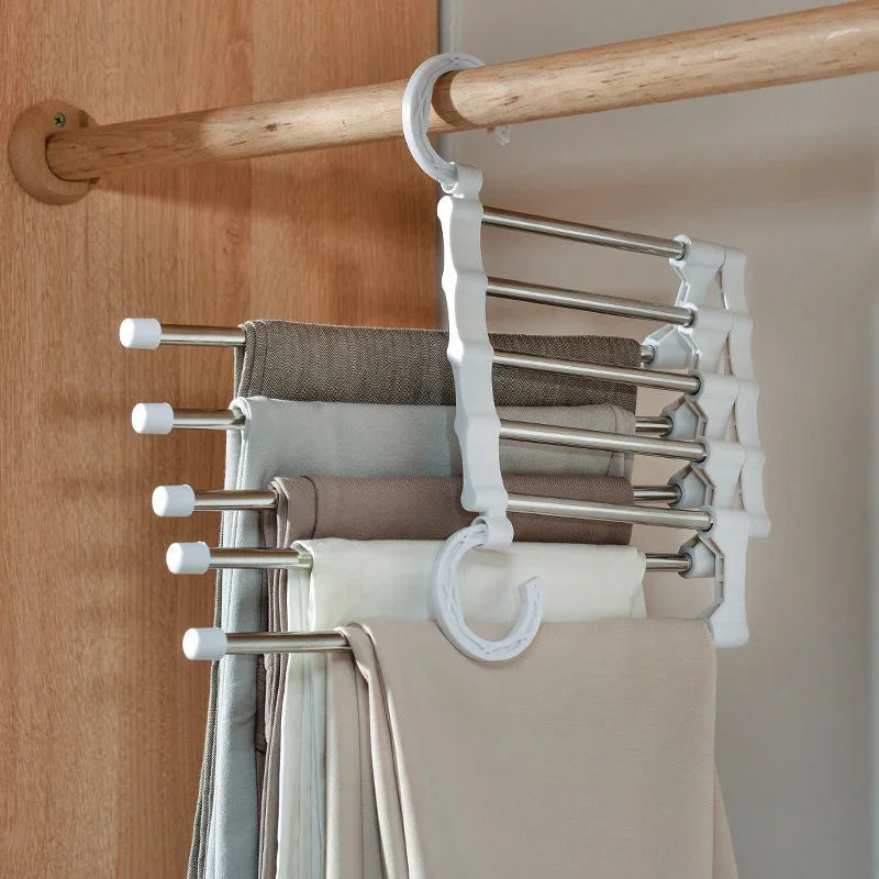 5 In 1 Magic Trouser Rack Hangers