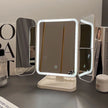 Trifold LED Makeup Mirror