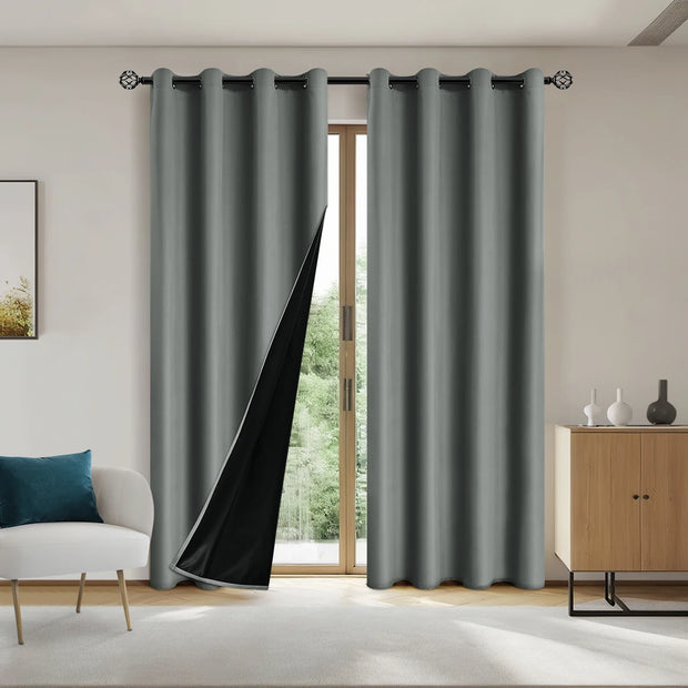 Blackout Curtains with Grommets