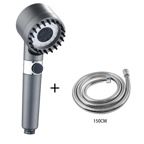 3-Mode High Pressure Shower Head