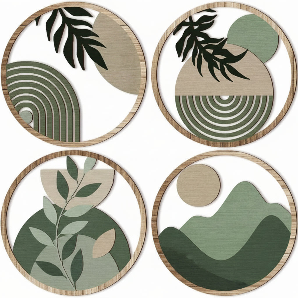 Minimalist Wooden Bohemian