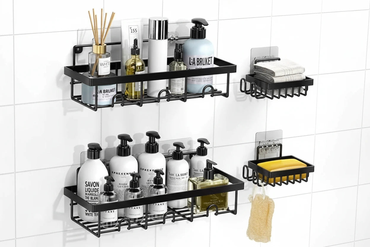 Versatile Shower Storage Kit