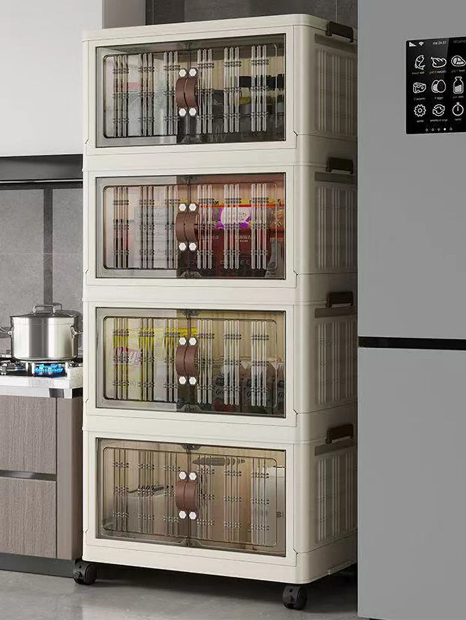 Large Capacity Multifunction Folding Storage Cabinet