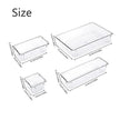 Clear Drawer Organizer Tray Set