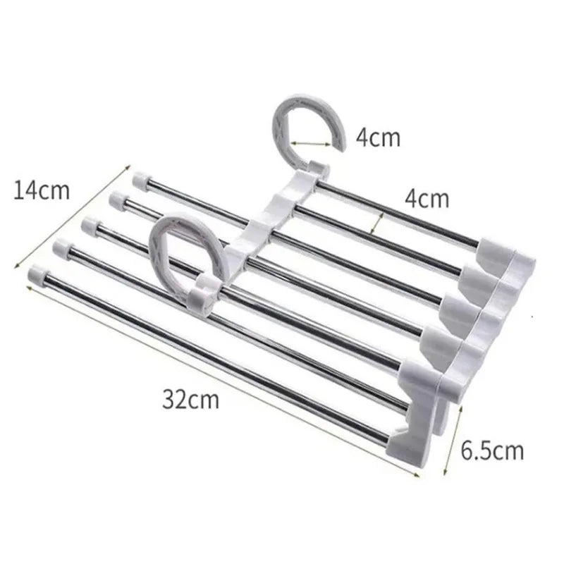 5 In 1 Magic Trouser Rack Hangers