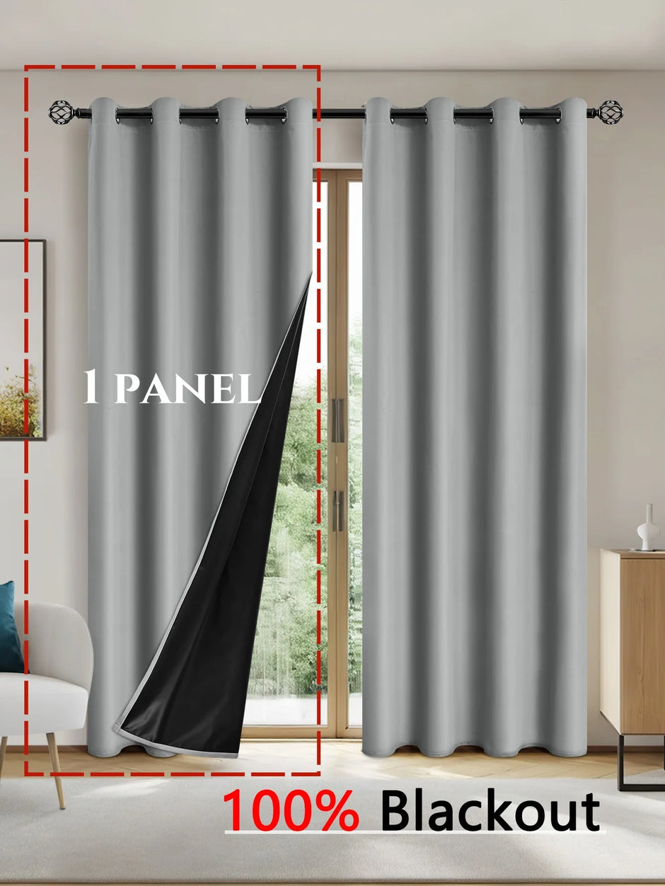 Blackout Curtains with Grommets