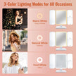 Trifold LED Makeup Mirror