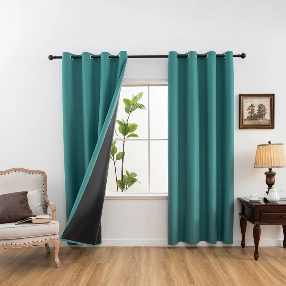 Blackout Curtains with Grommets