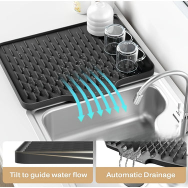 Non-Slip Silicone Drying Mat for Kitchen