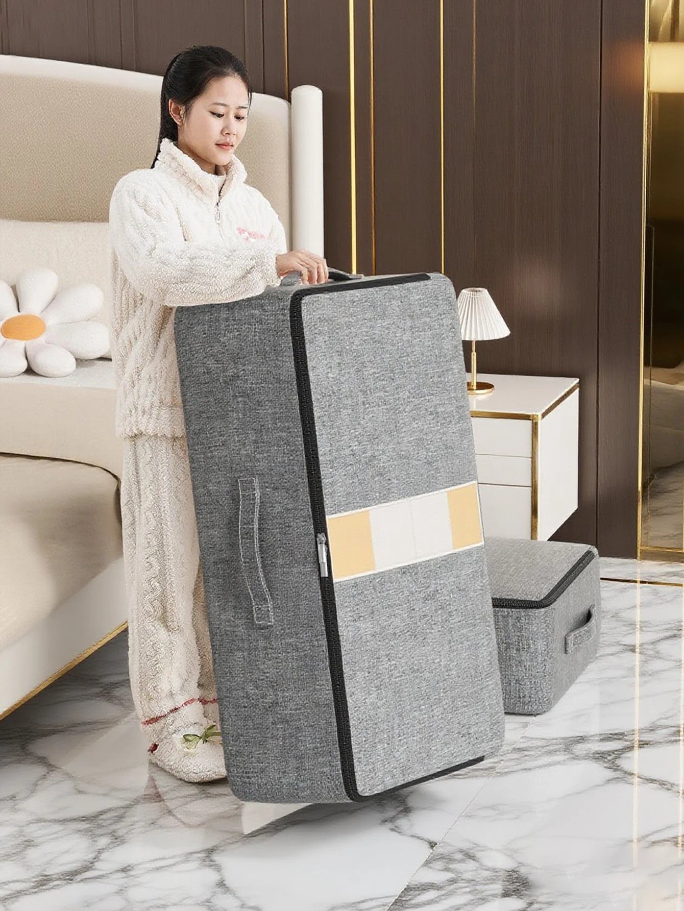 Large-Capacity Under-Bed Clothing Storage Bag
