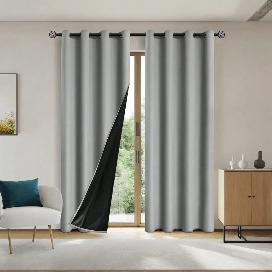 Blackout Curtains with Grommets