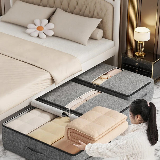 Large-Capacity Under-Bed Clothing Storage Bag