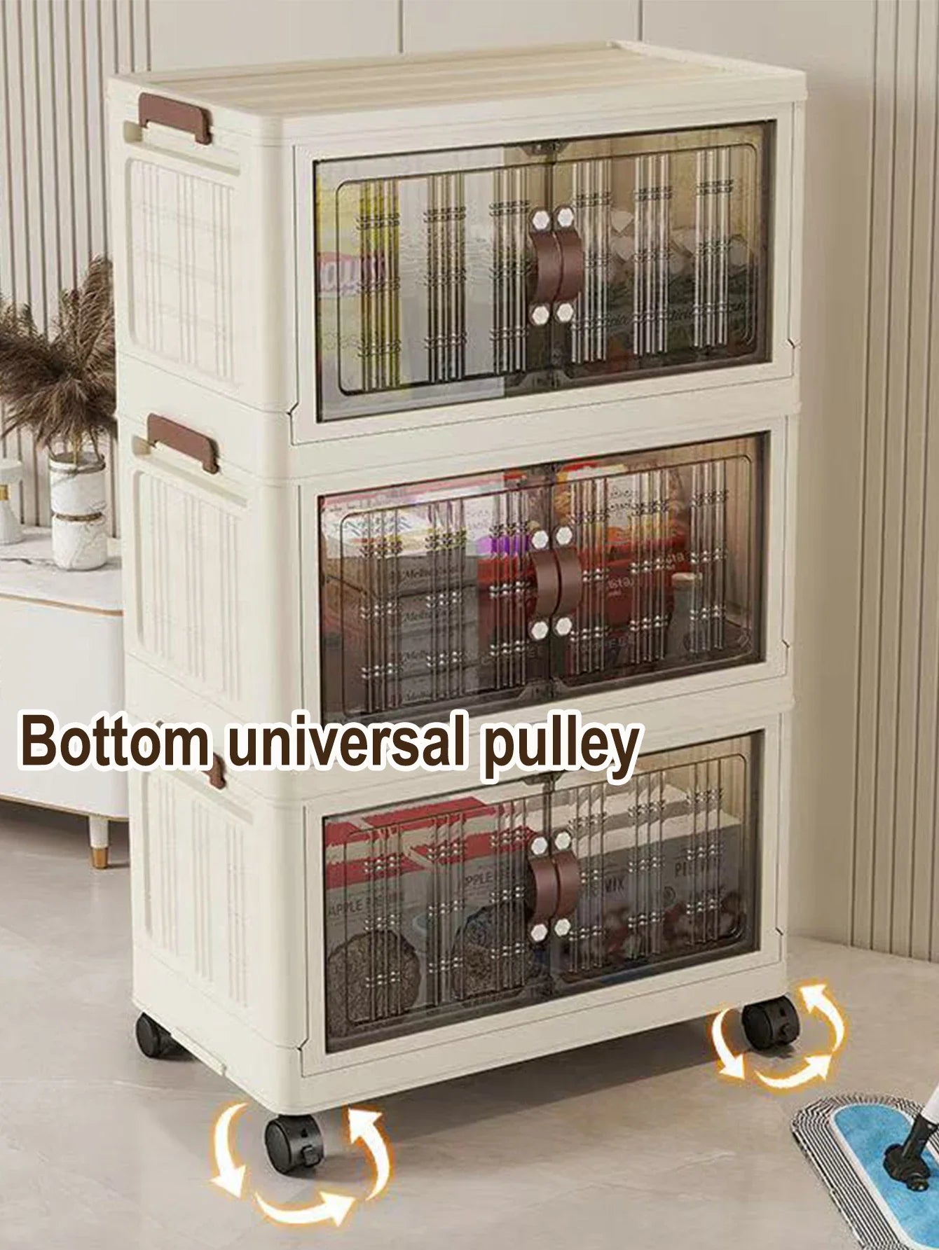 Large Capacity Multifunction Folding Storage Cabinet