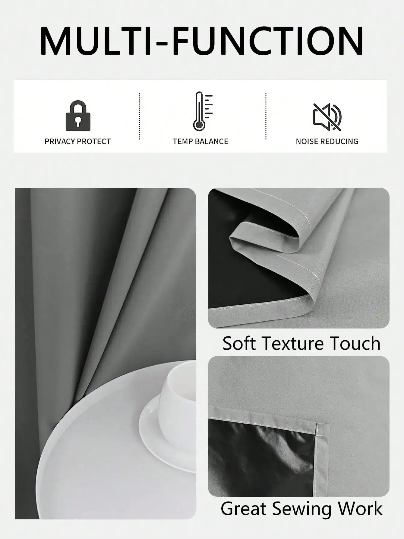 Blackout Curtains with Grommets