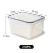 Food Grade Storage Box Fridge Organizer Fresh Vegetable