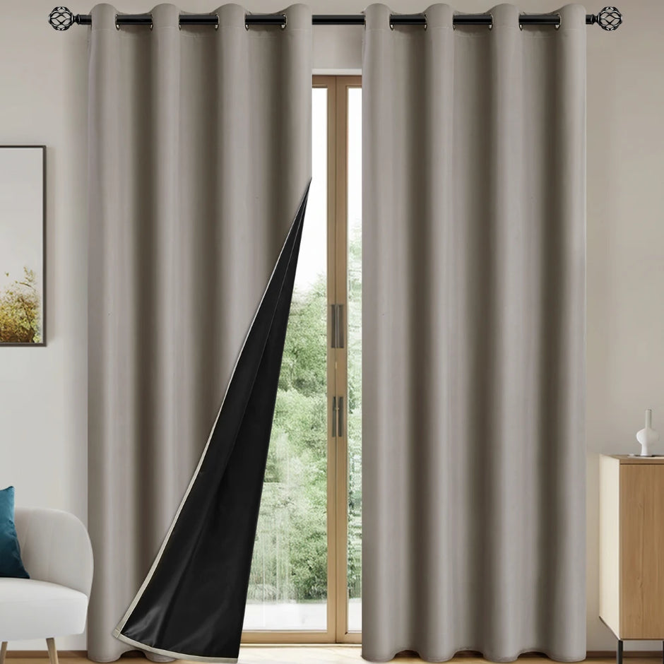 Blackout Curtains with Grommets