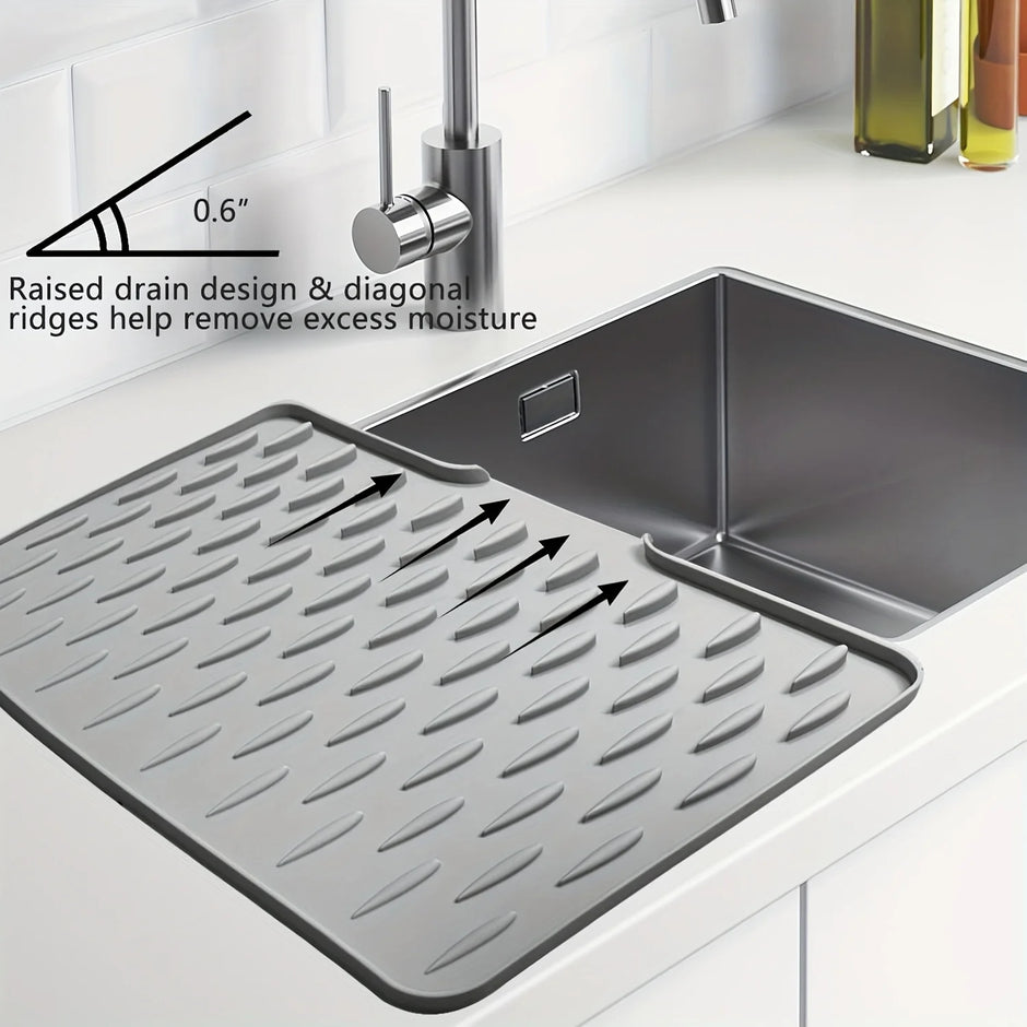 Non-Slip Silicone Drying Mat for Kitchen