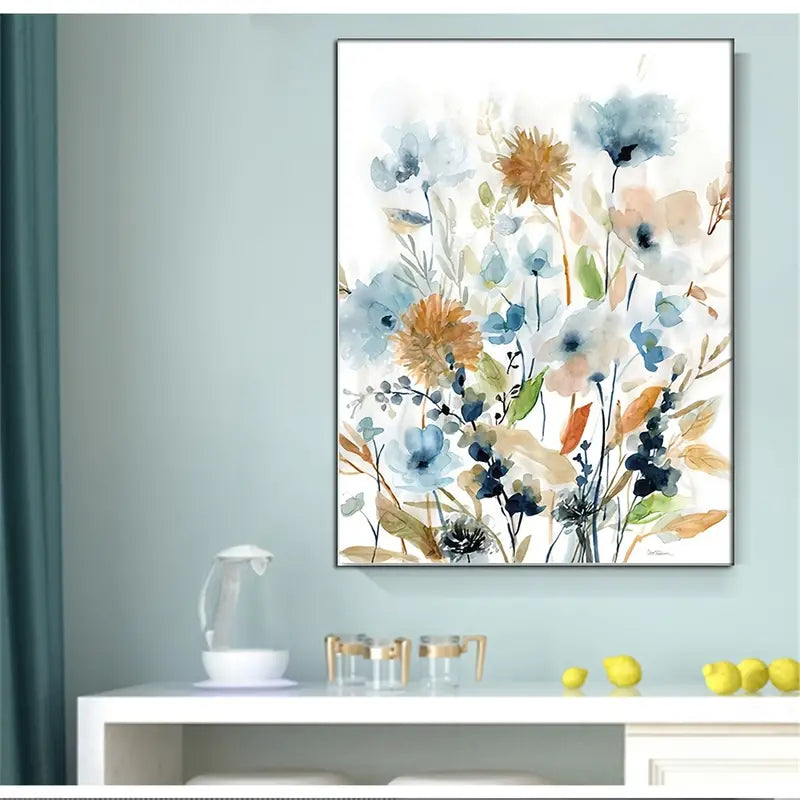 Elegant Floral Canvas Print Collection