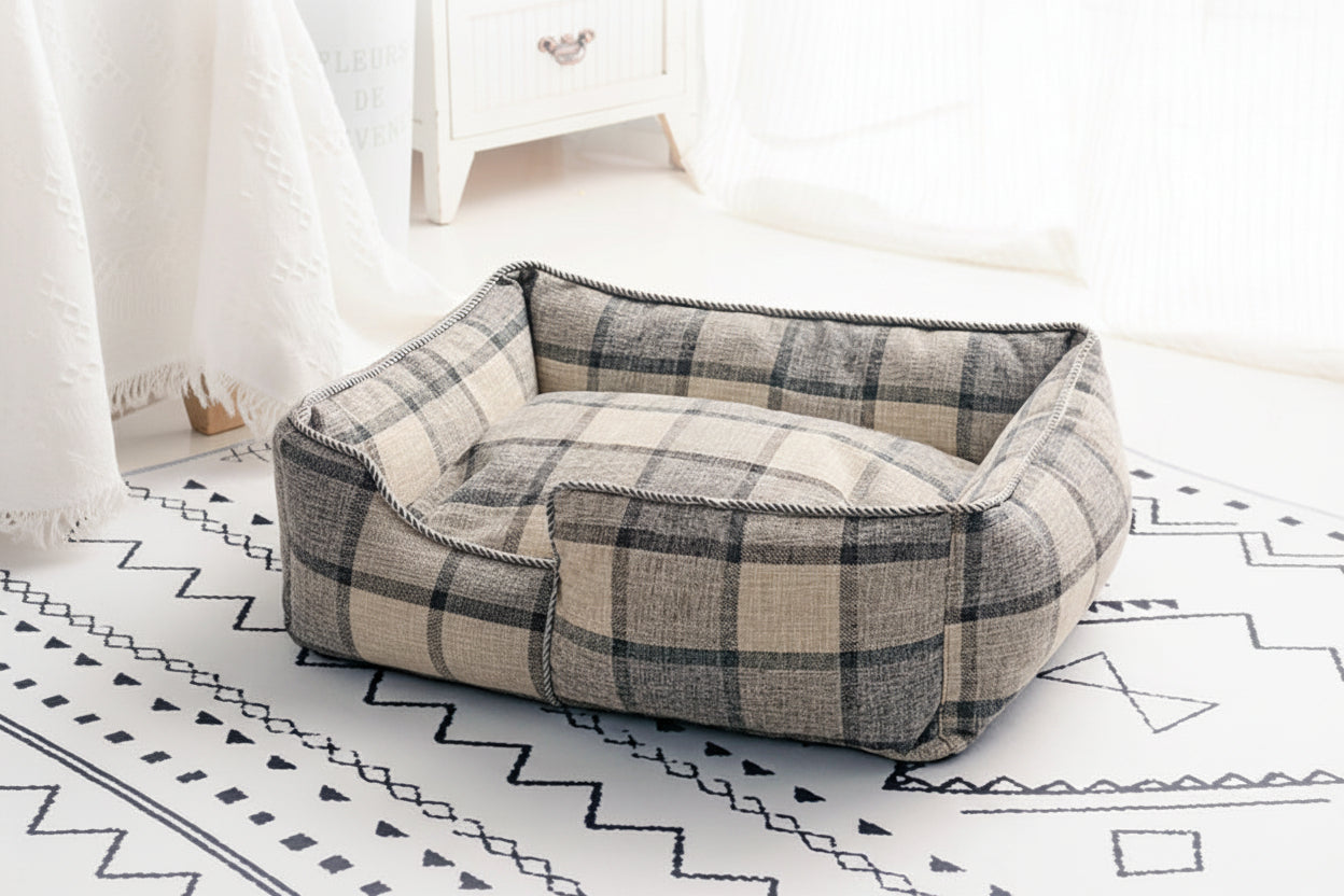 Elegant Velvet Pet Sleeper