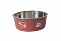 Dual-Layer Stainless Pet Bowl