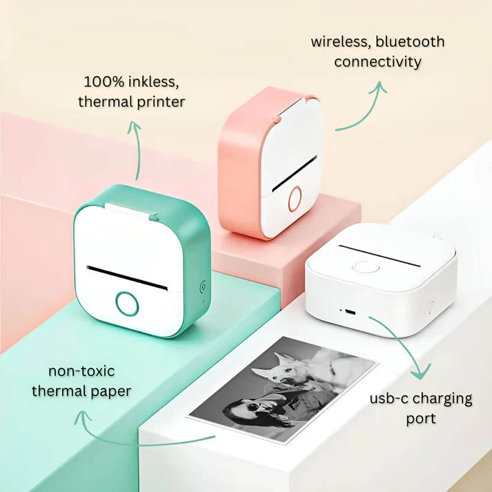 Zenvihome® Wireless Thermal Printer